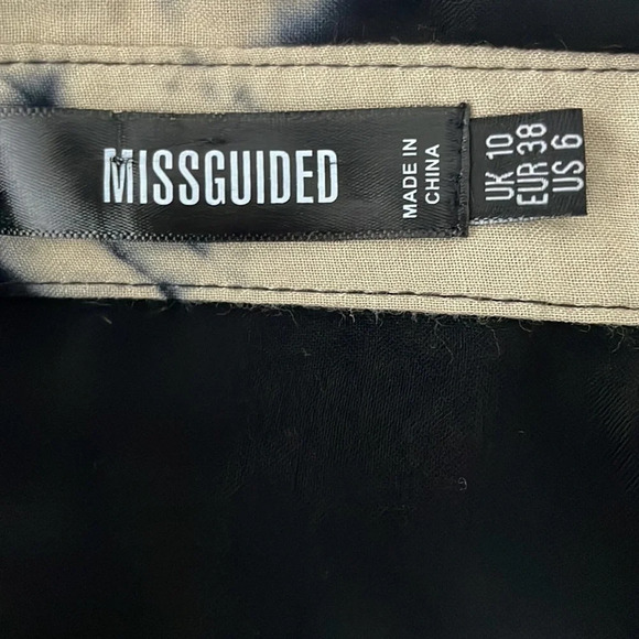 Missguided Oversized Tie Dye Shirt Dress size 6 - Picture 12 of 13